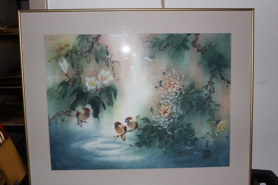 A Framed Watercolour by Dee Devane - 2