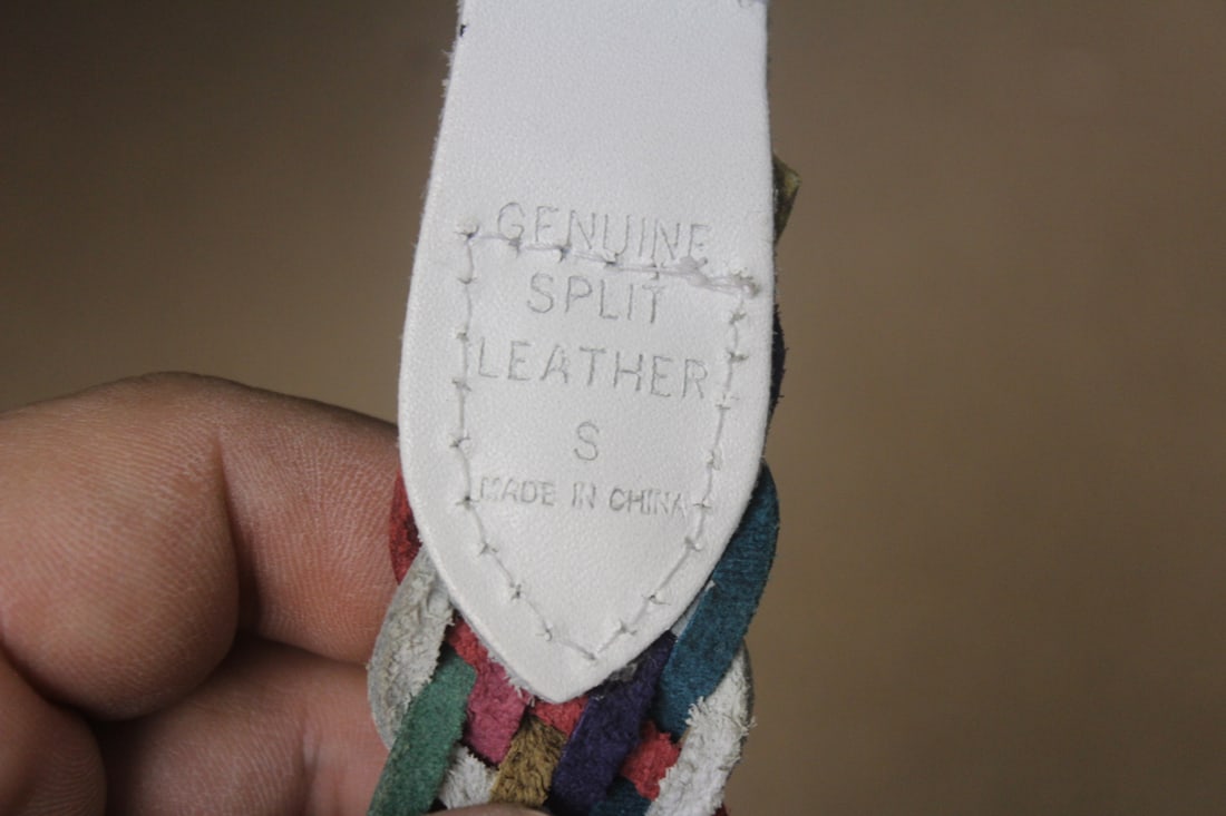 Chic small leather belt - 3