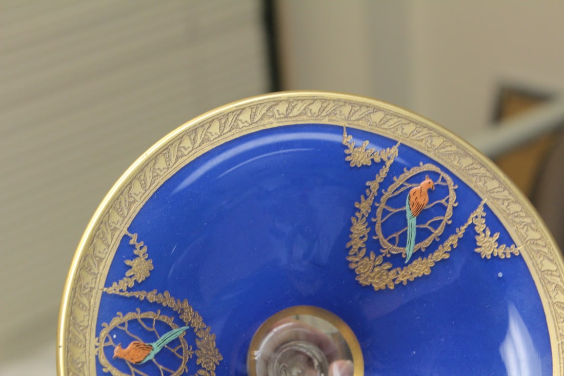 Applied Glass Compote - 3