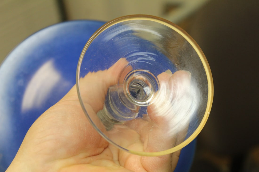 Applied Glass Compote - 5