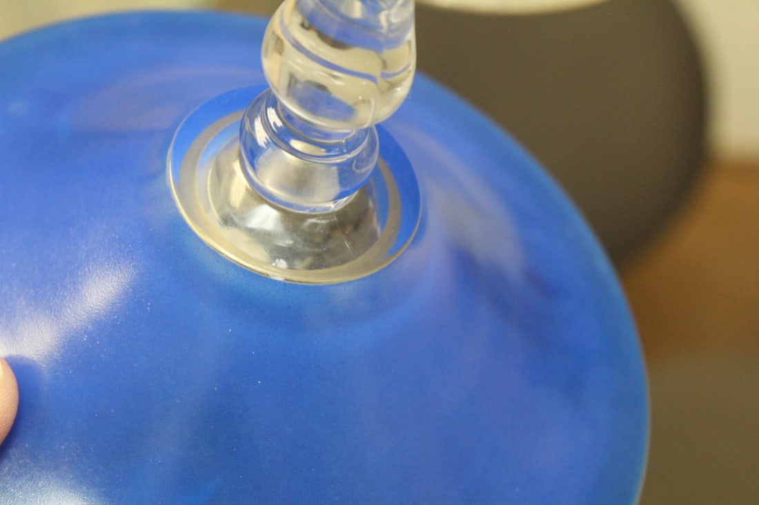 Applied Glass Compote - 7