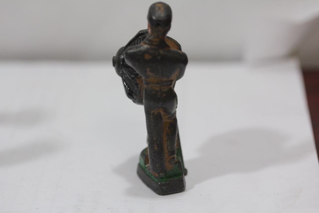 A Polychrome Worker Figurine - 3