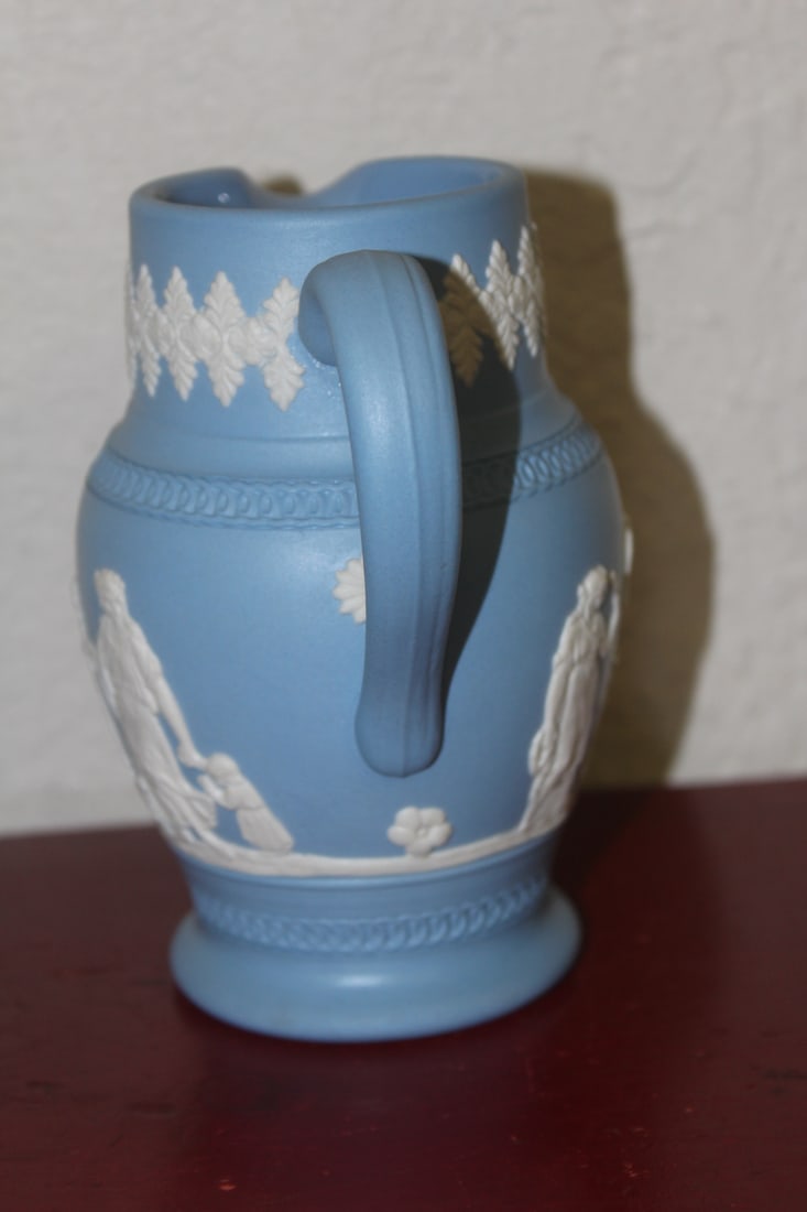 England Jasperware Pitcher - 4