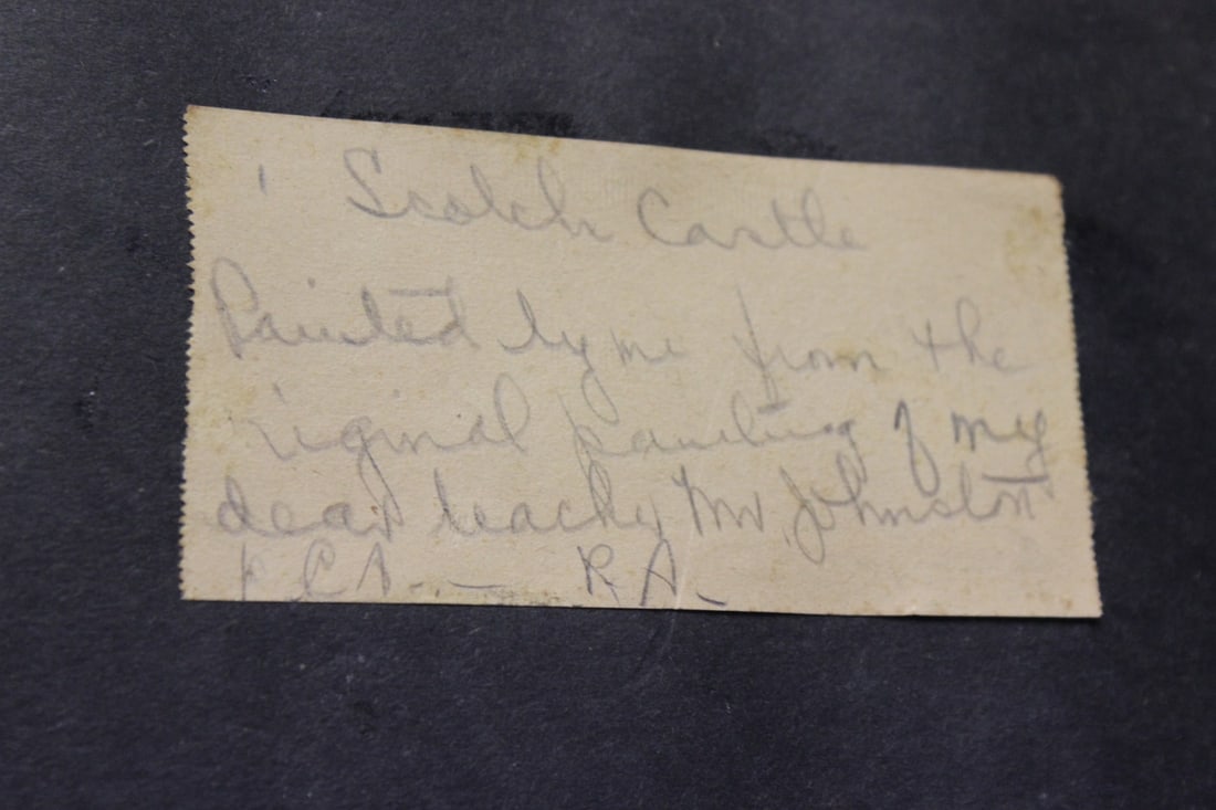 A Framed Watercolour - 12