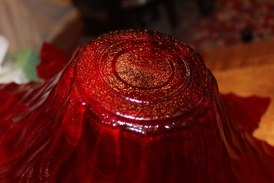 Large Murano Leaf Bowl - 4