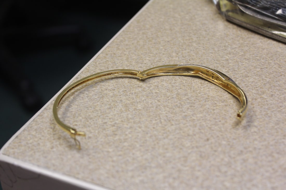 Sterling Bangle Bracelet - 4