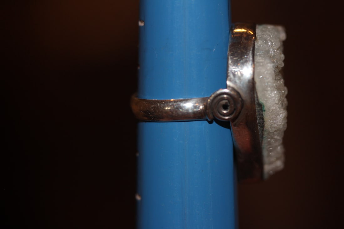 Sterling Druzy Ring - 2