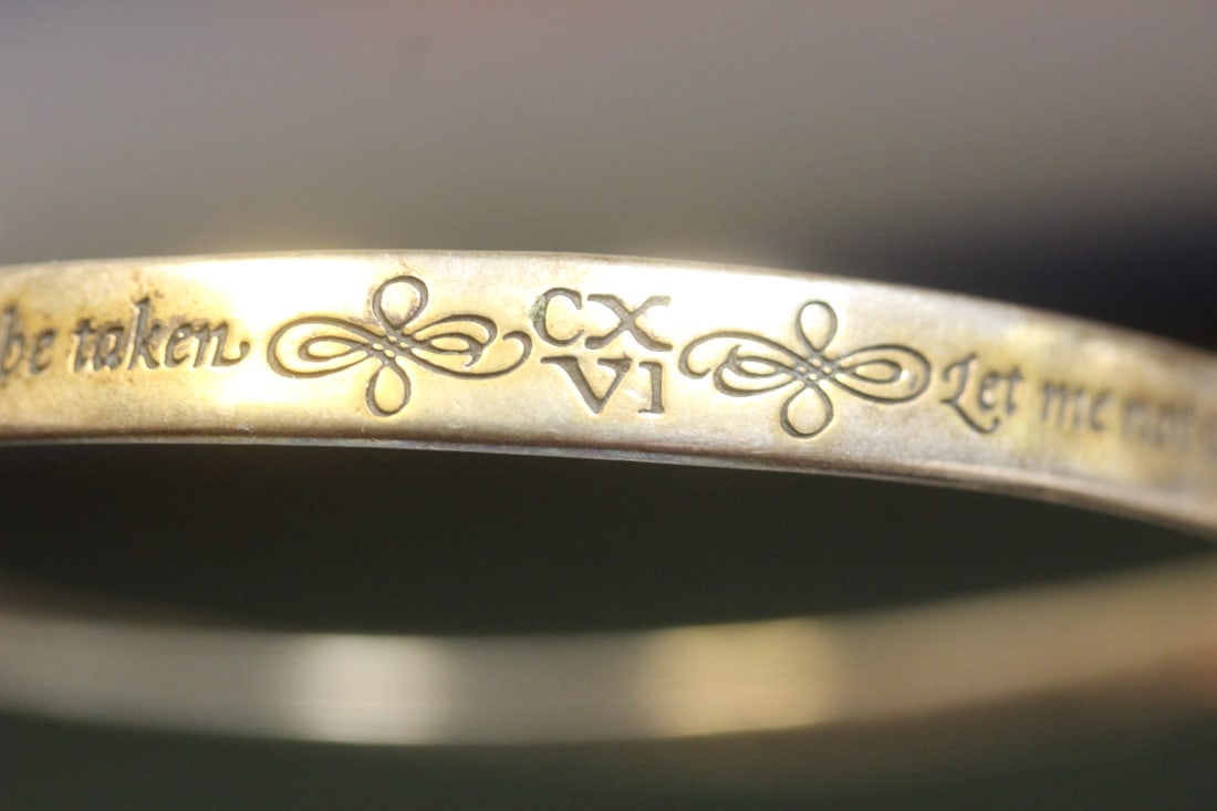 Sterling Bangle Bracelet - 5