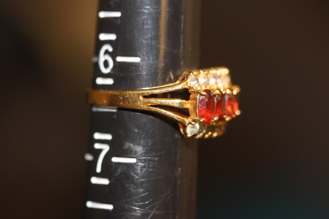 Gold Filled and Stone Ring - 2