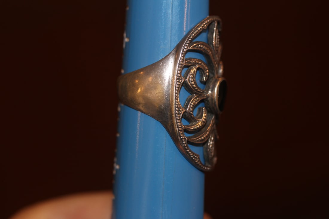 Vintage Onyx Ring - 2