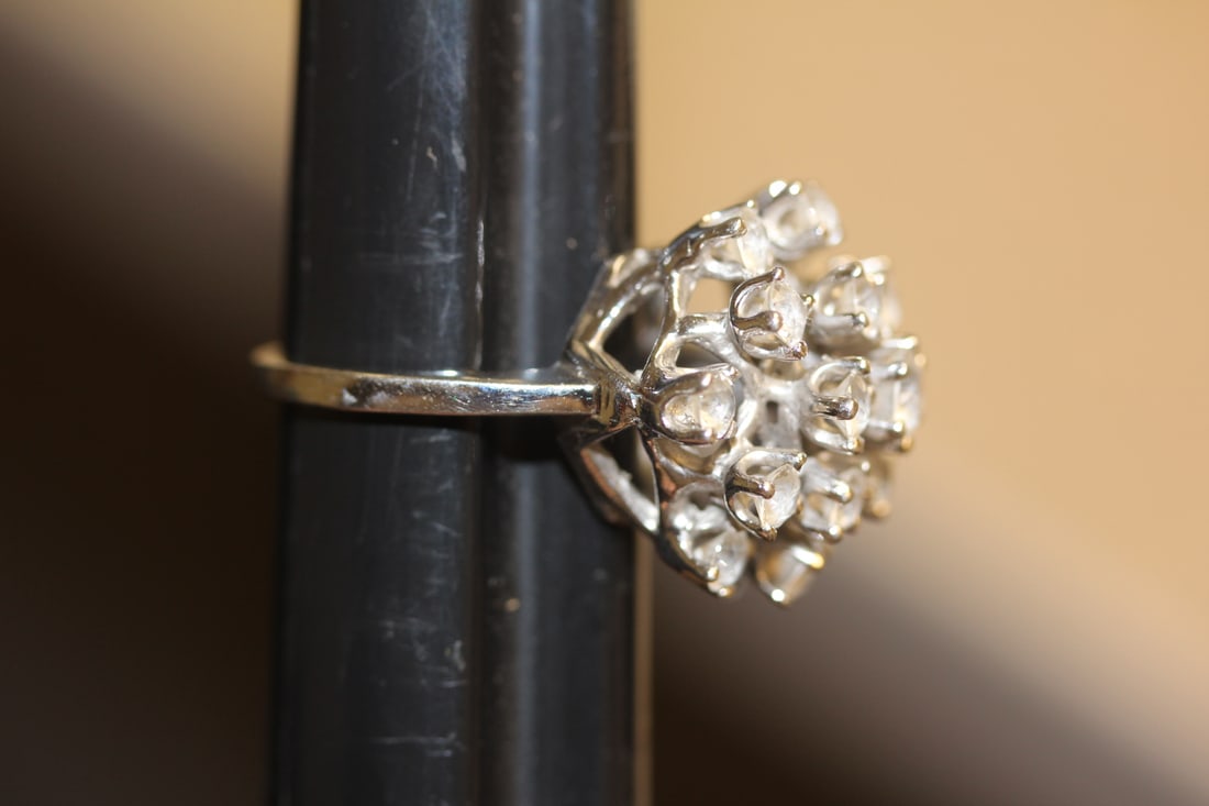 Sterling and Stone Ring - 5