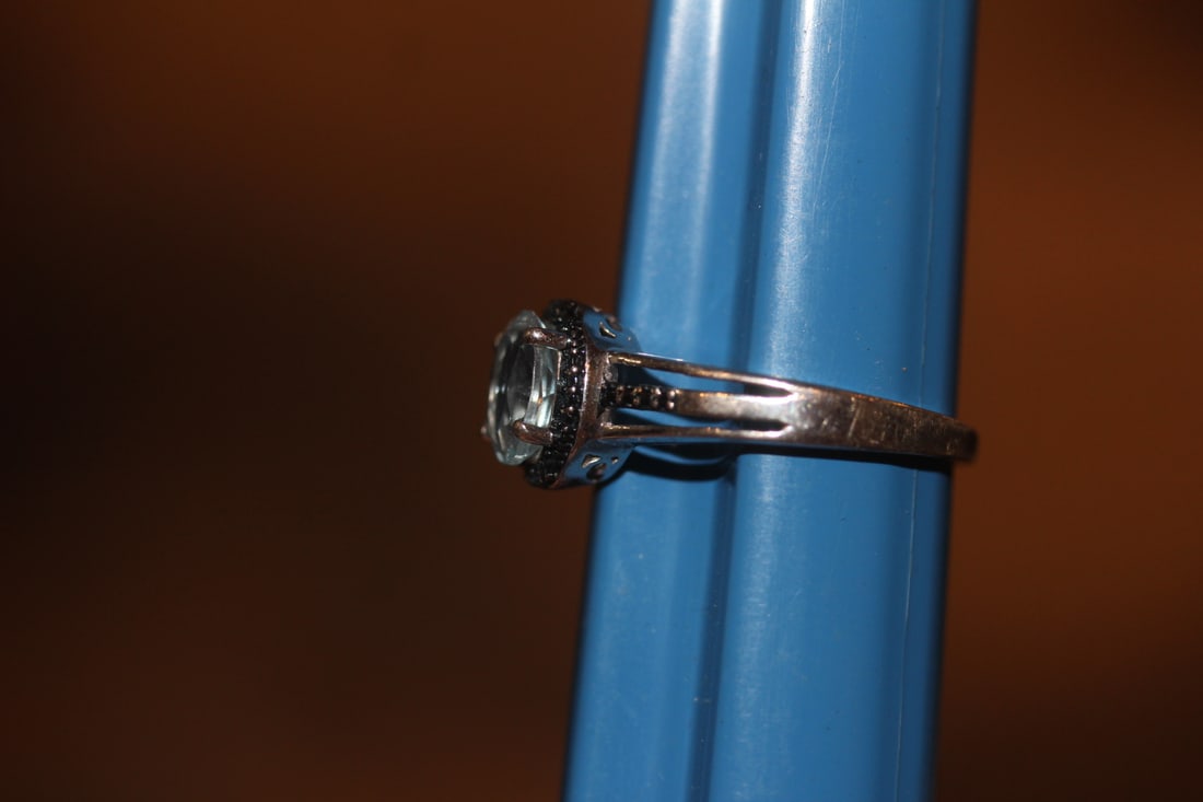 Sterling and Gemstone Ring - 4