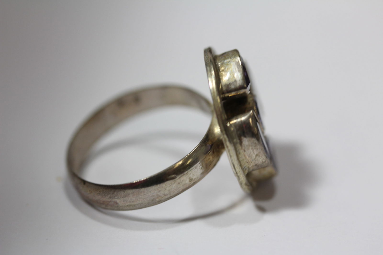 A Sterling and Gemstone Ring - 2