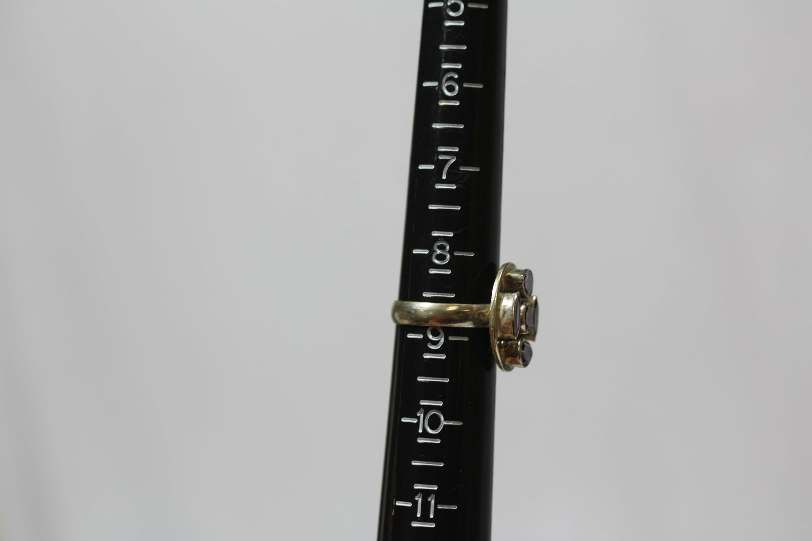 A Sterling and Gemstone Ring - 7