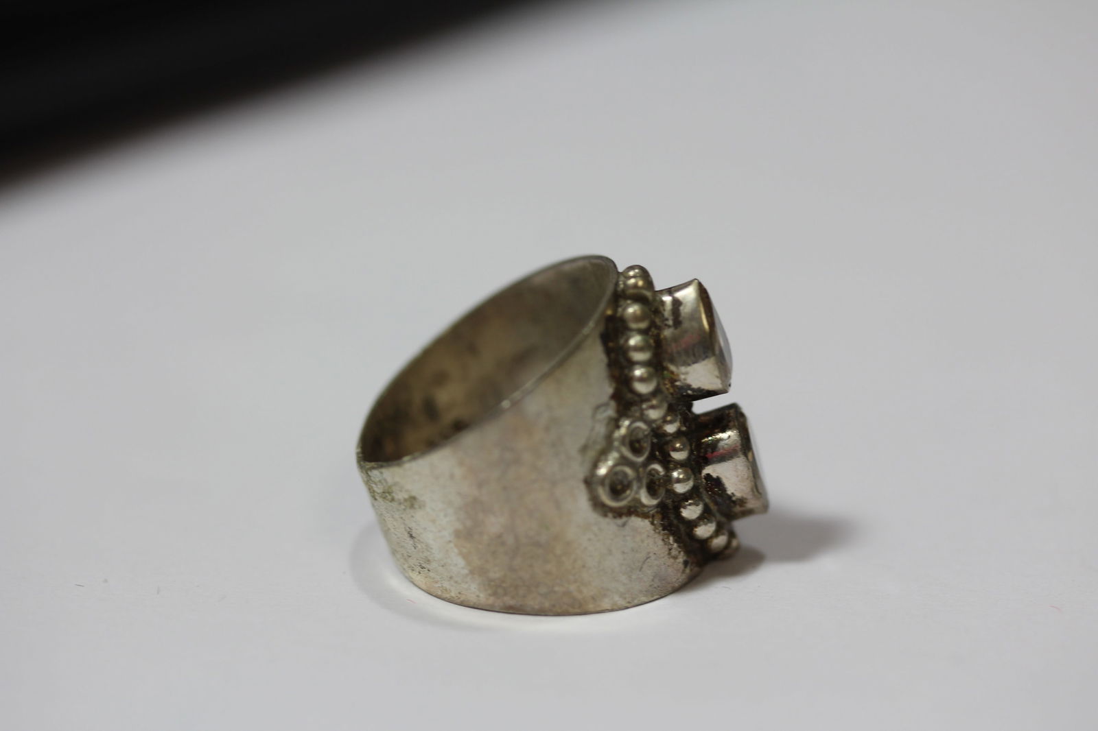 A Sterling And Gemstone Ring - 2