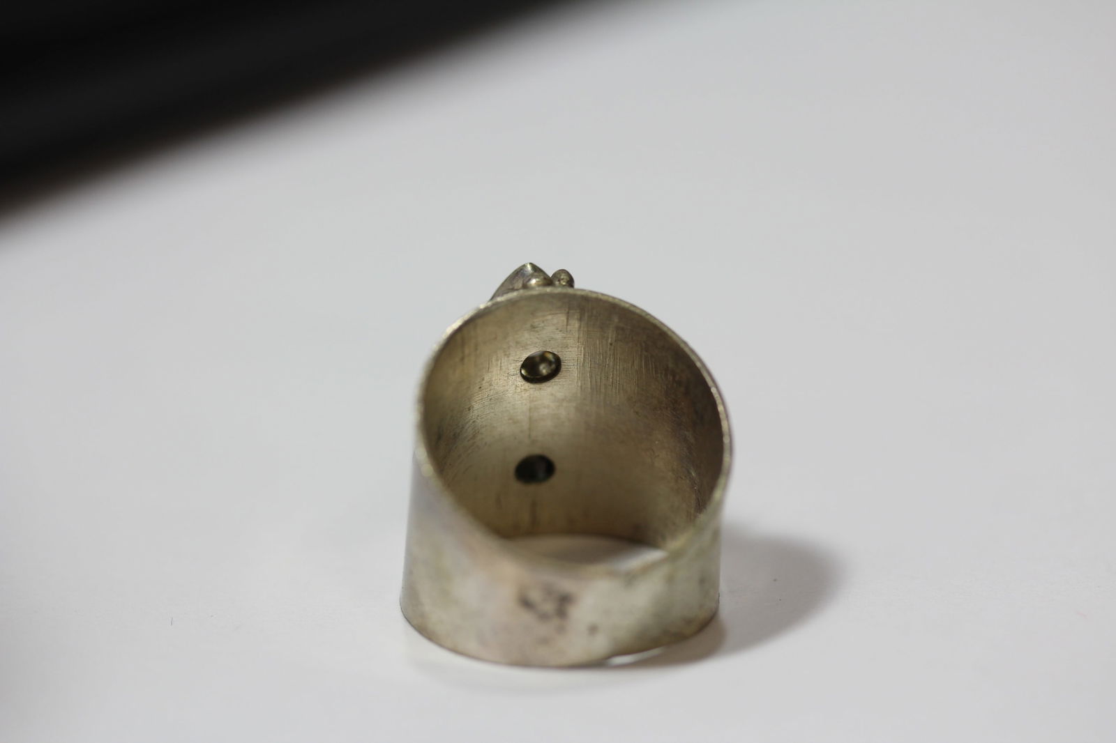 A Sterling And Gemstone Ring - 3