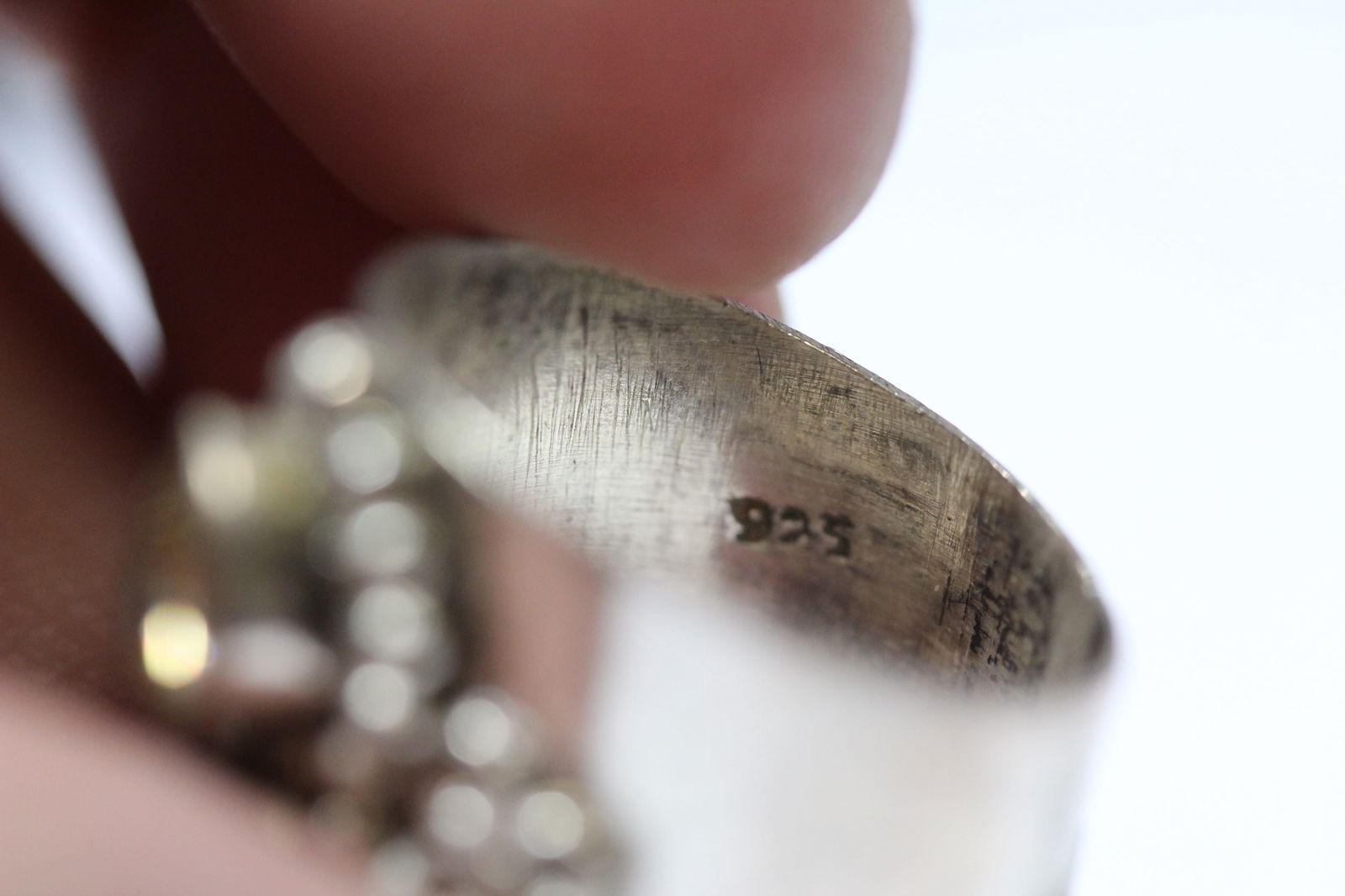 A Sterling And Gemstone Ring - 6