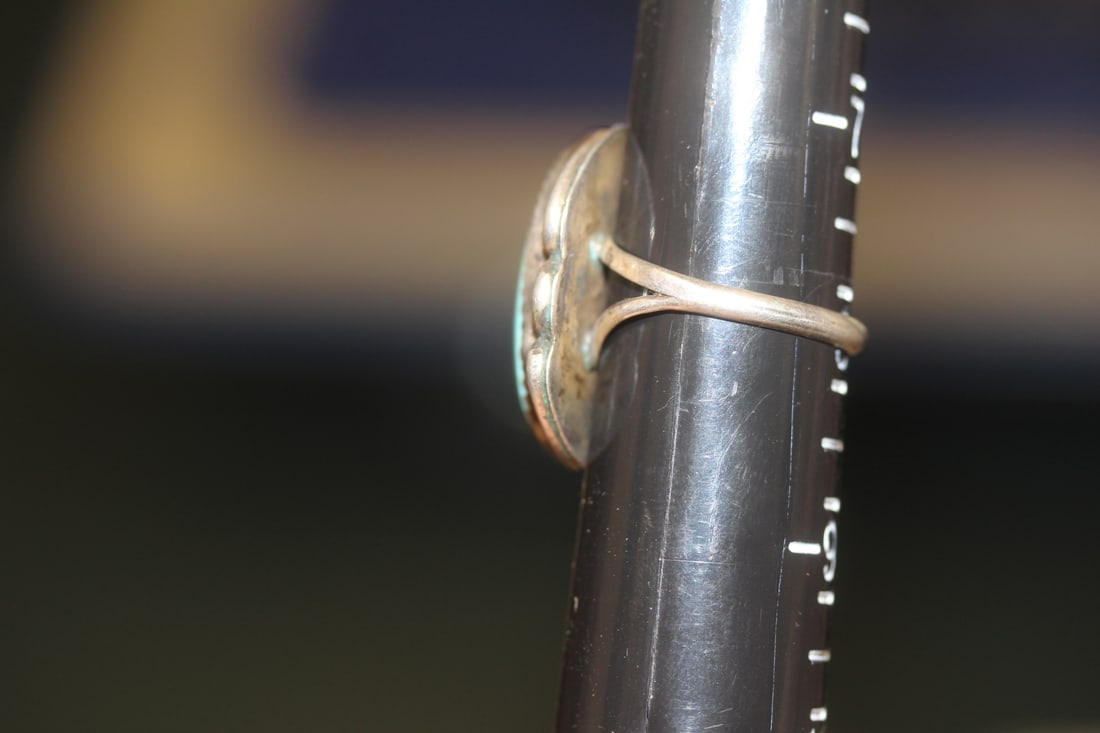 Sterling and Turquoise Ring - 4