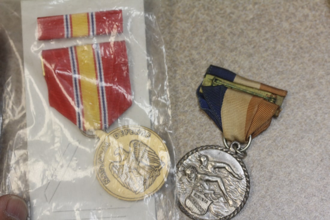 Lot of Two Medals: as shown