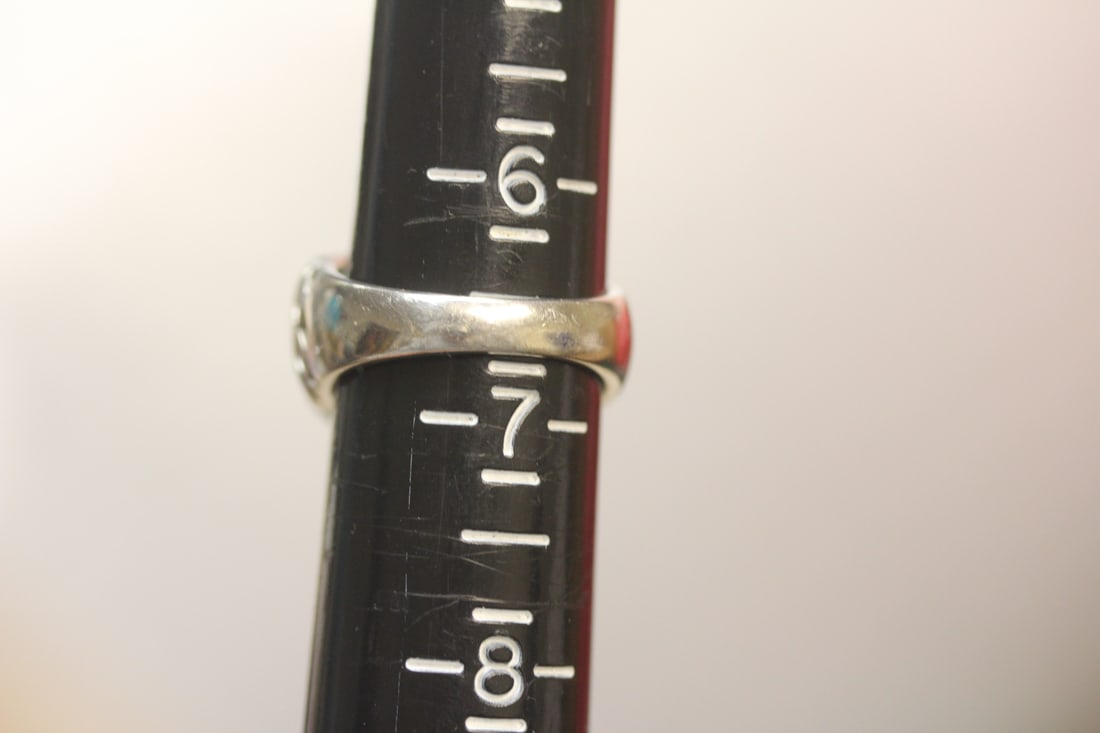 Sterling and Gemstone Ring - 3