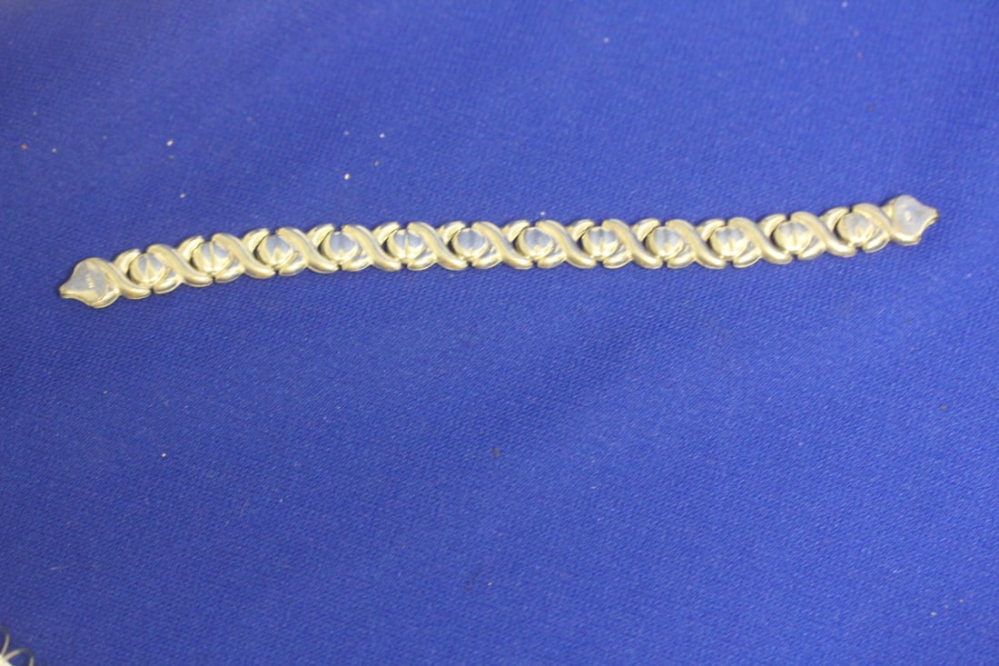 A Sterling Bracelet - 6