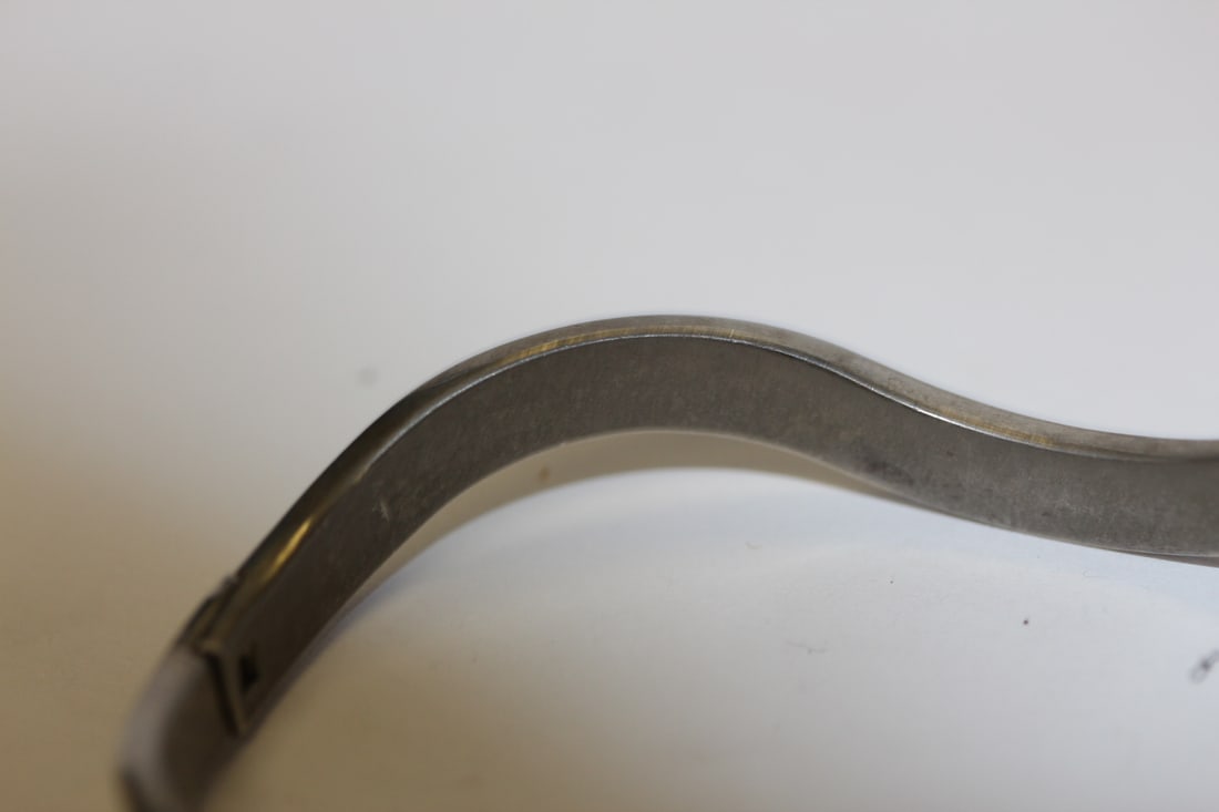 A Sterling Bangle Bracelet - 2