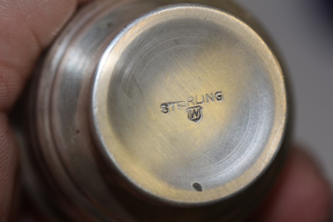 Sterling Salt Cellar - 4