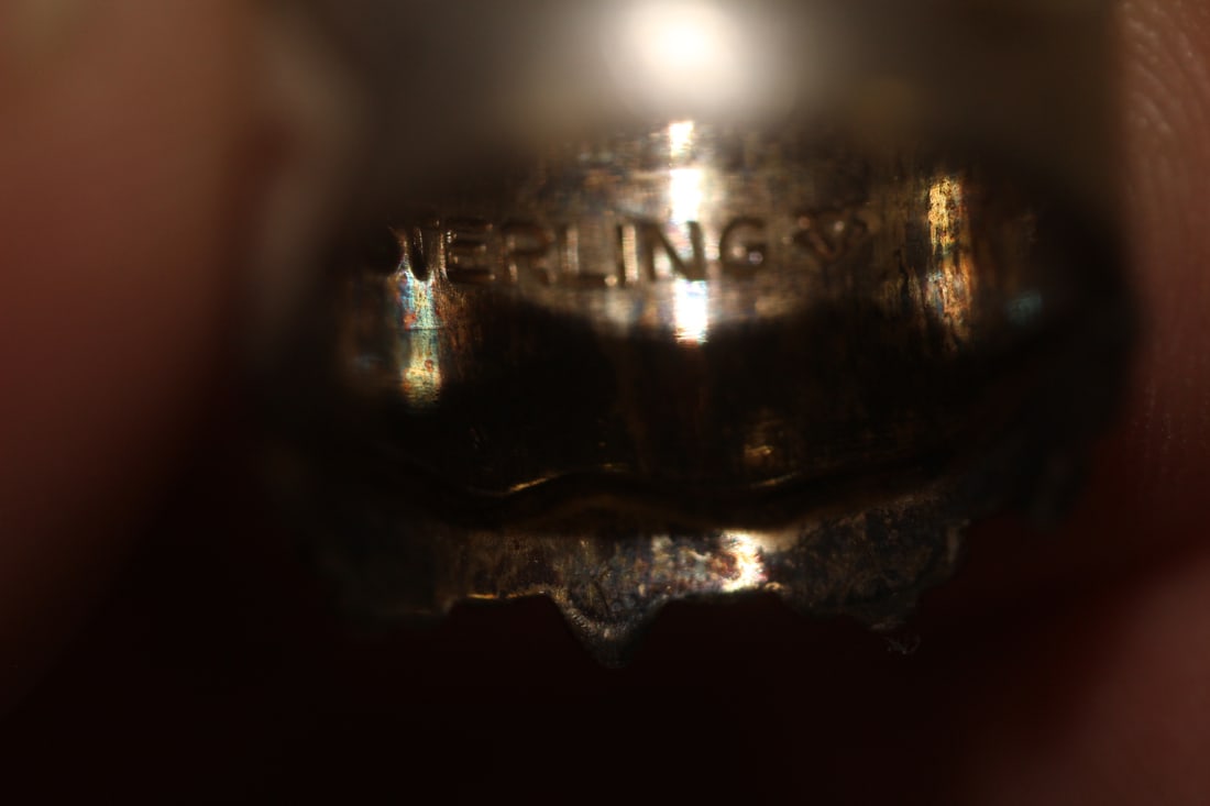 Enamel Sterling Ring - 5