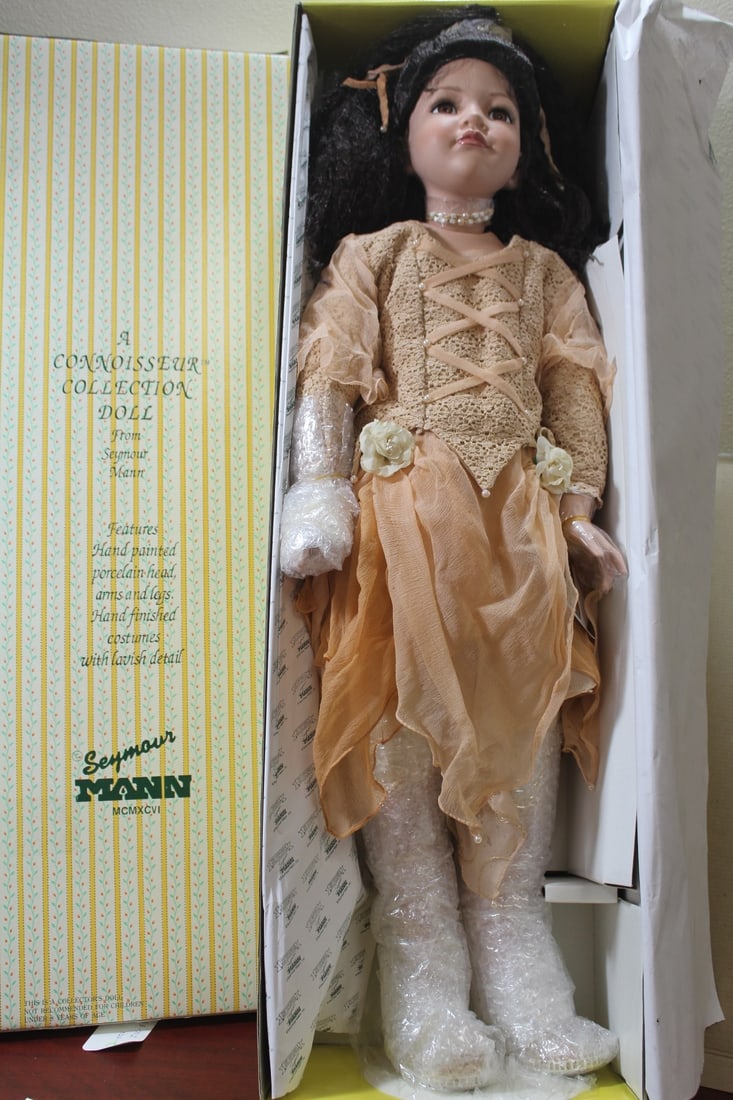 A Seymour Mann Doll: boxed - 32" tall
