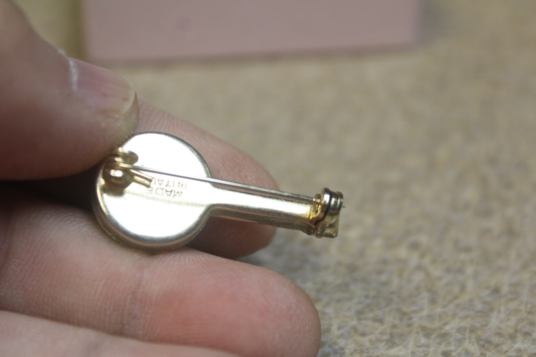 Micro mosaic brooch - 2