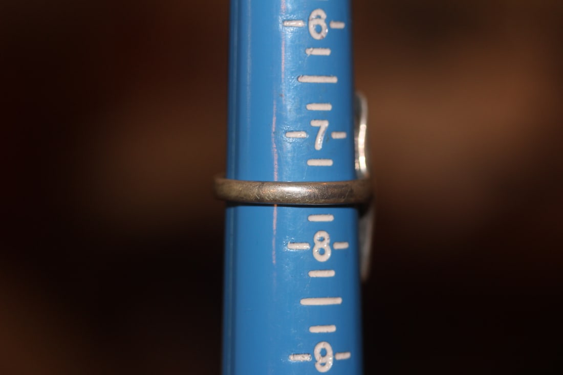 Sterling Amber Ring - 3