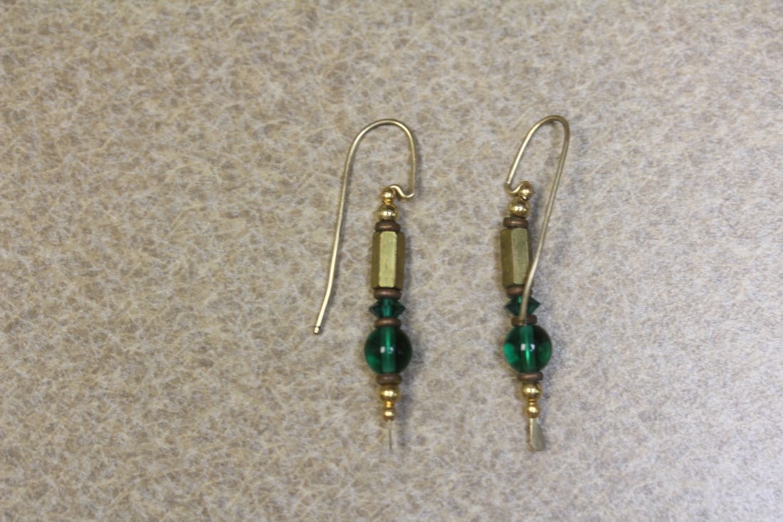 Pair of Costume Earrings: as shown