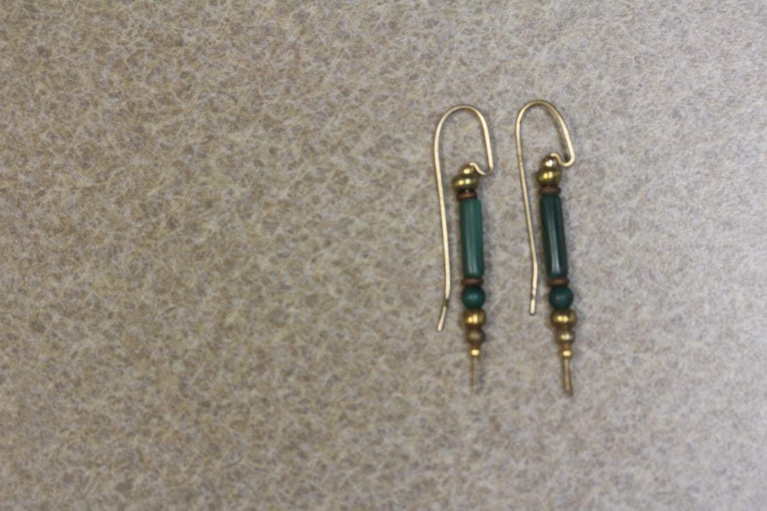 Pair of Costume Earrings: as shown
