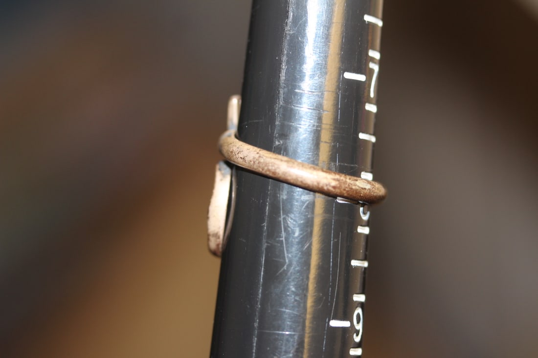 Unusual Sterling Keyring - 2