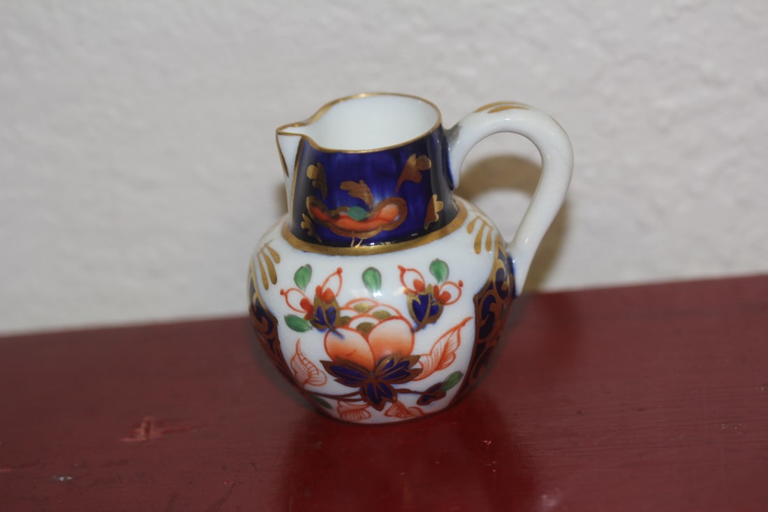 Royal Crown Derby Small Pitcher: 2 1/4" tall