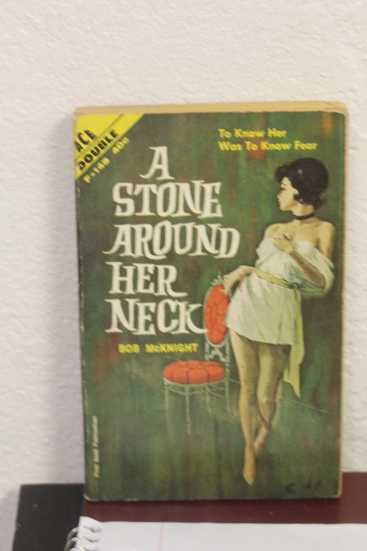 Paperback Novel: A Stone Around Her Neck: from 1962