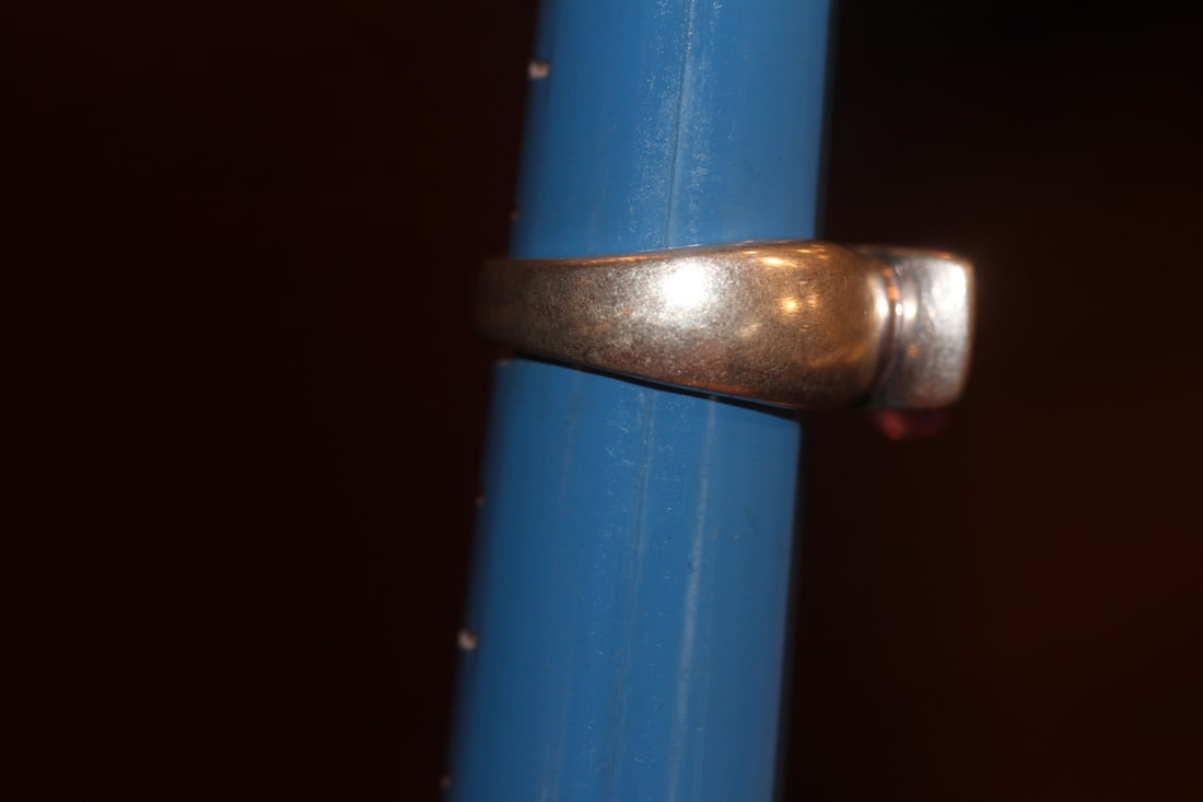 Sterling and Gemstone Ring - 5