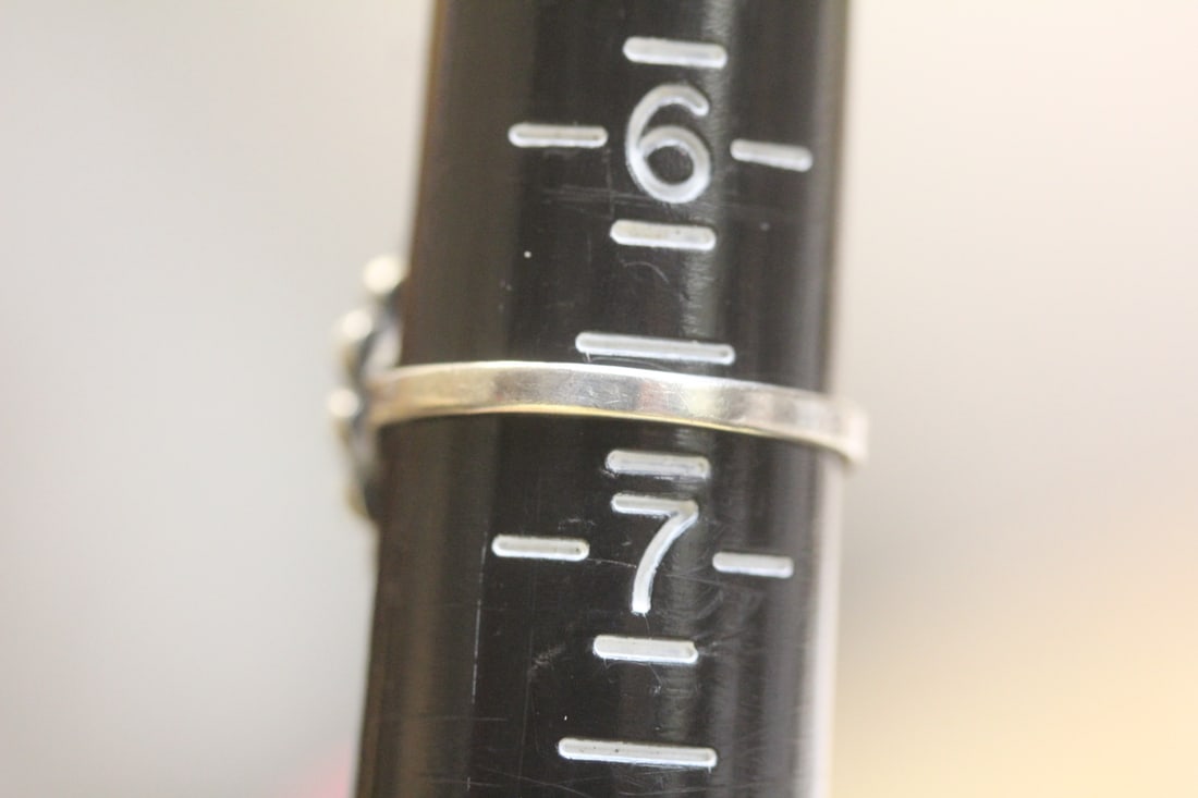 Sterling and Gemstone Ring - 3