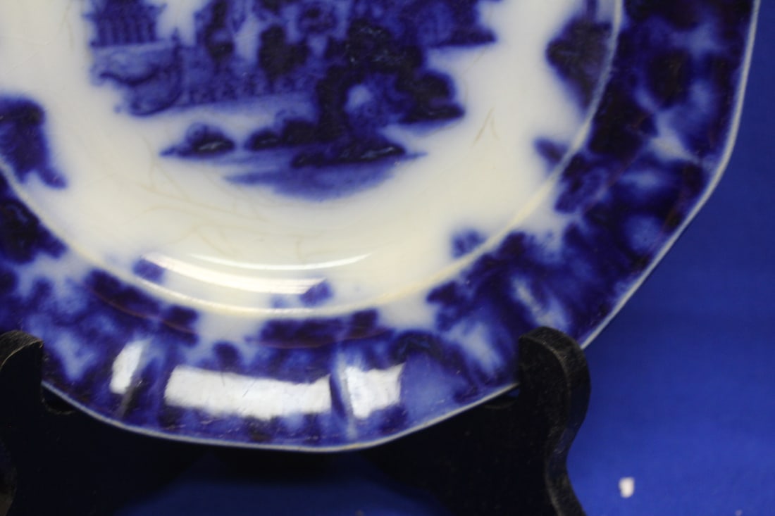 Flow Blue Plate - 4