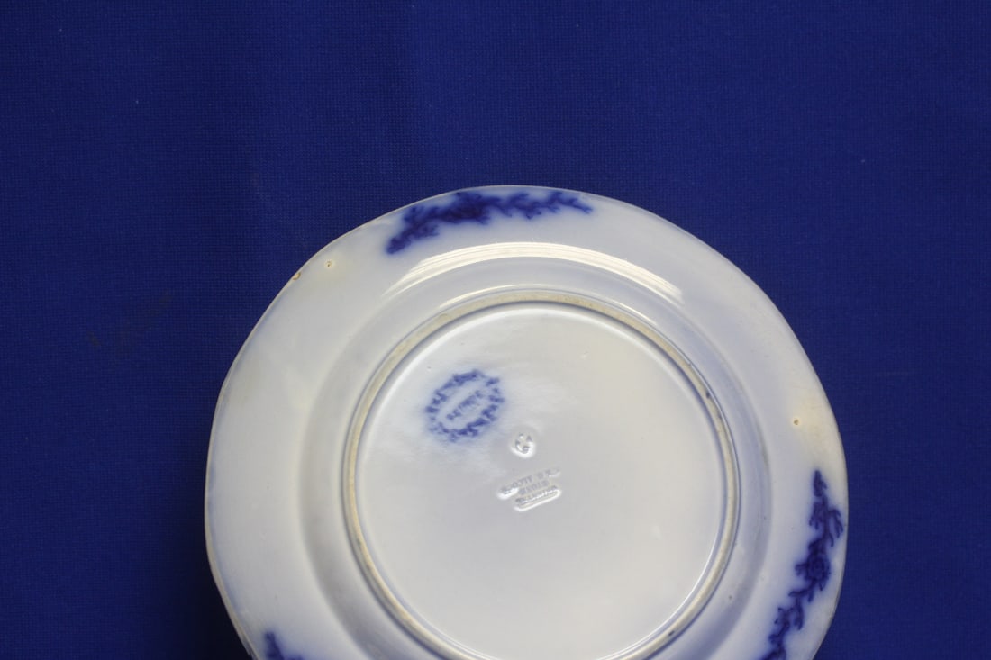 Flow Blue Plate - 8