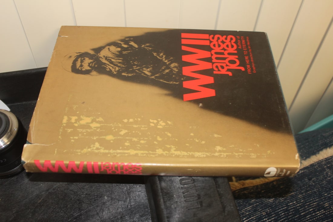 Hardcover Book on WWII: as shown