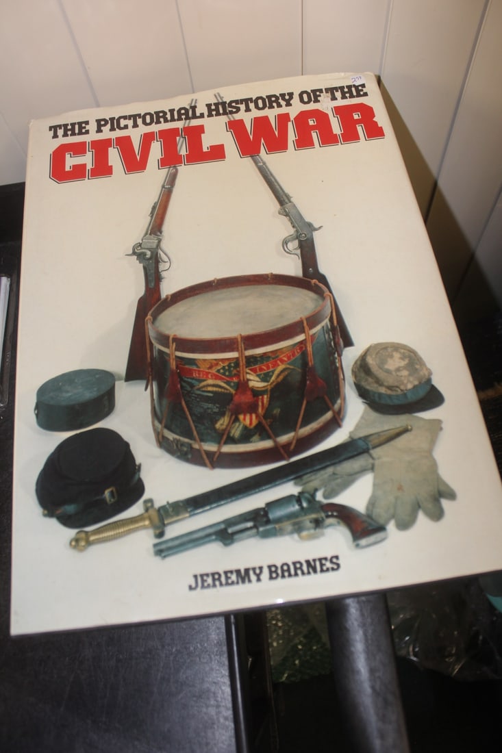 Hardcover Book on Civil War: as shown