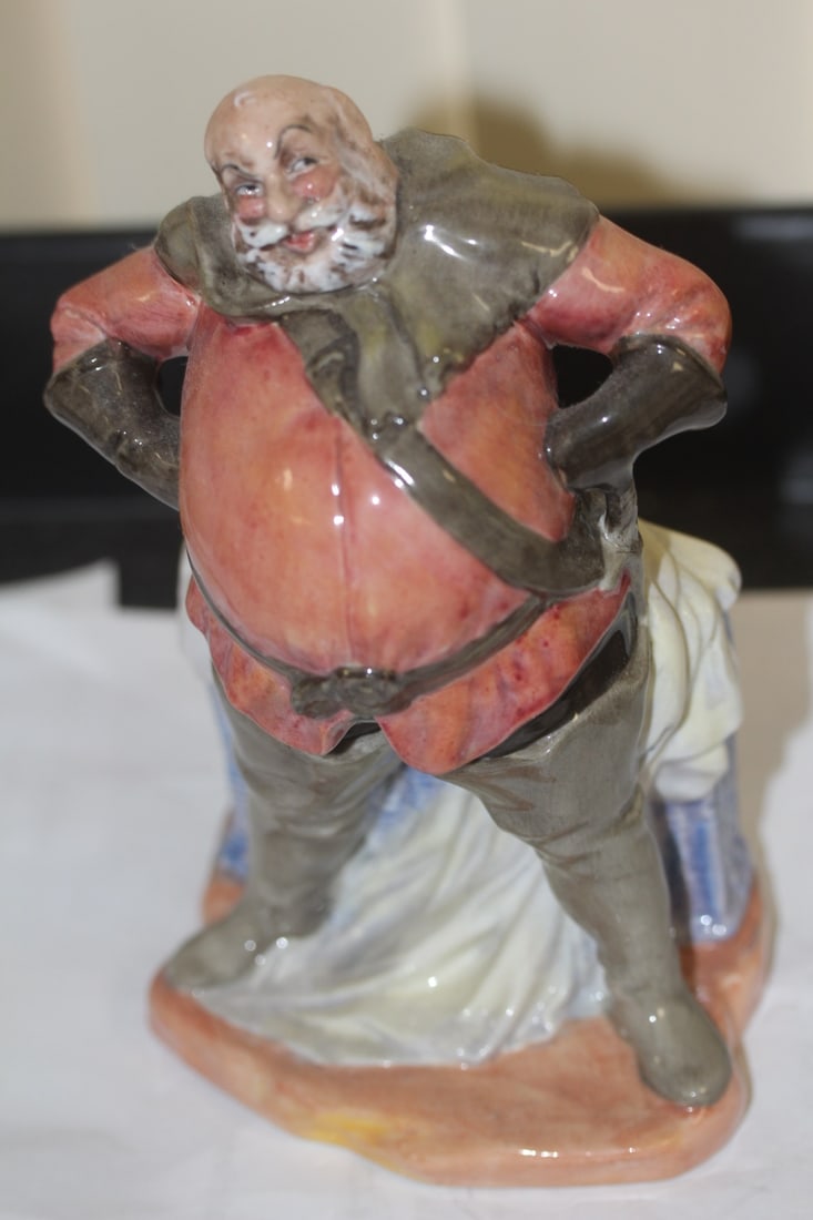Royal Doulton Falstaff Figurine: 7 inches tall