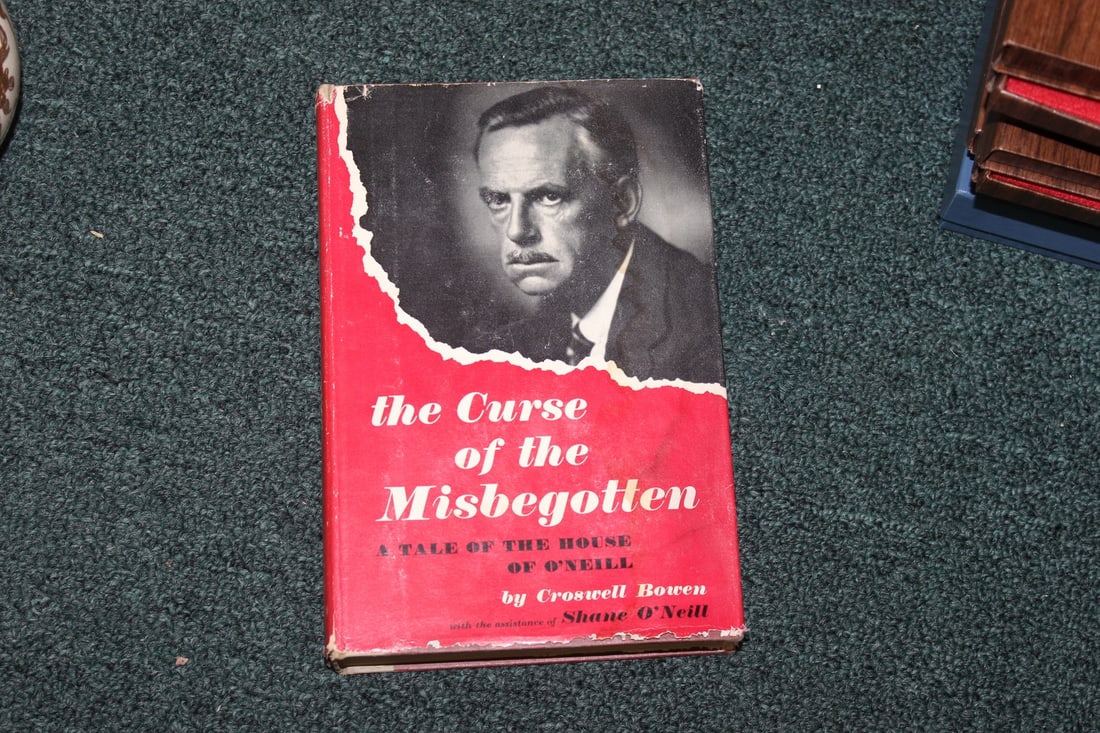 The Curse of the Misbegotten: hardcover book with dustjacket