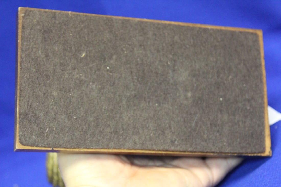 A Solid Bronze or Brass Eagle Pen Holder - 5