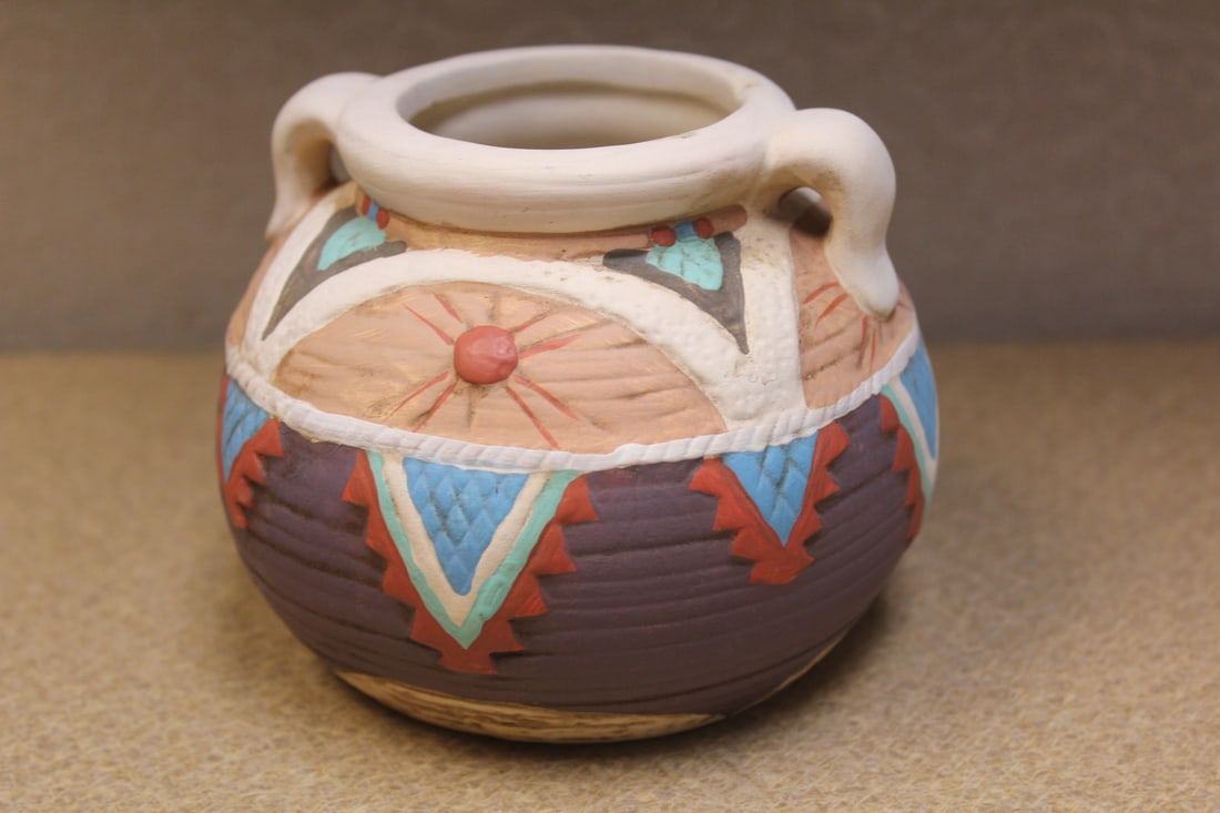 Ceramic Two Handle Pot - 3