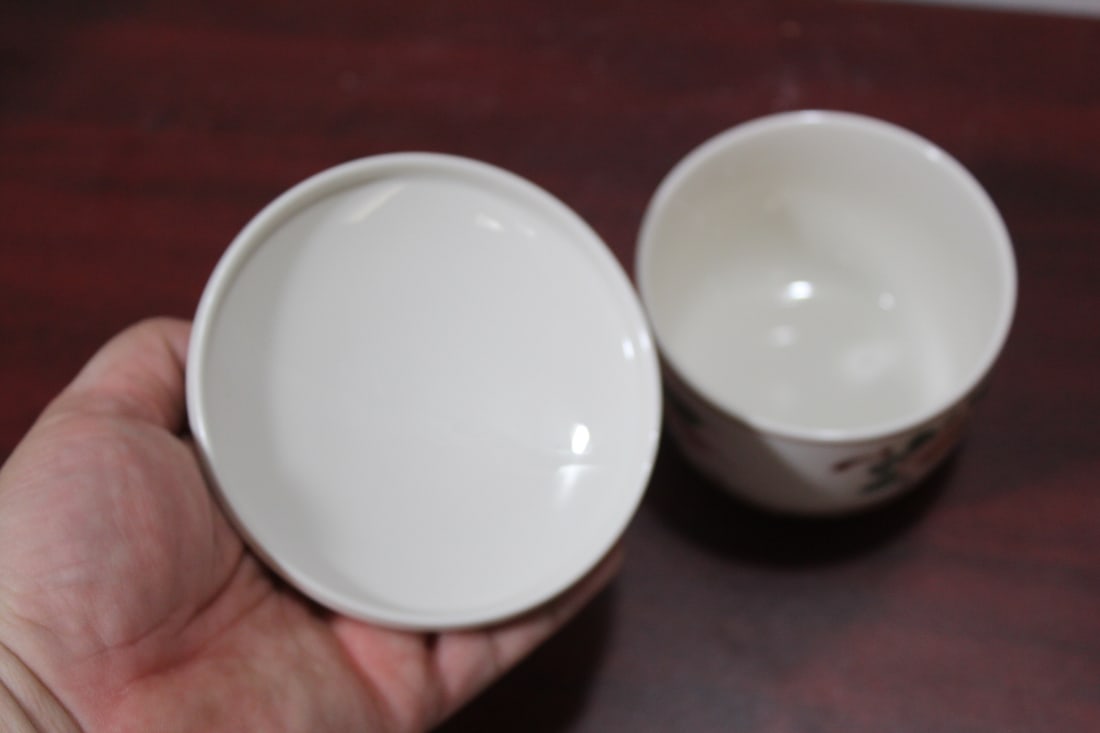 A Signed Oriental Teacup - 3