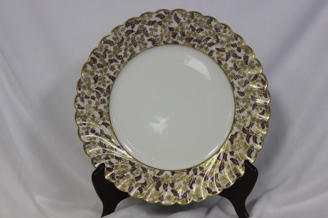 A Haviland Limoge H+C Salesman Sample Plate: very rare - 8 3/8" in diameter