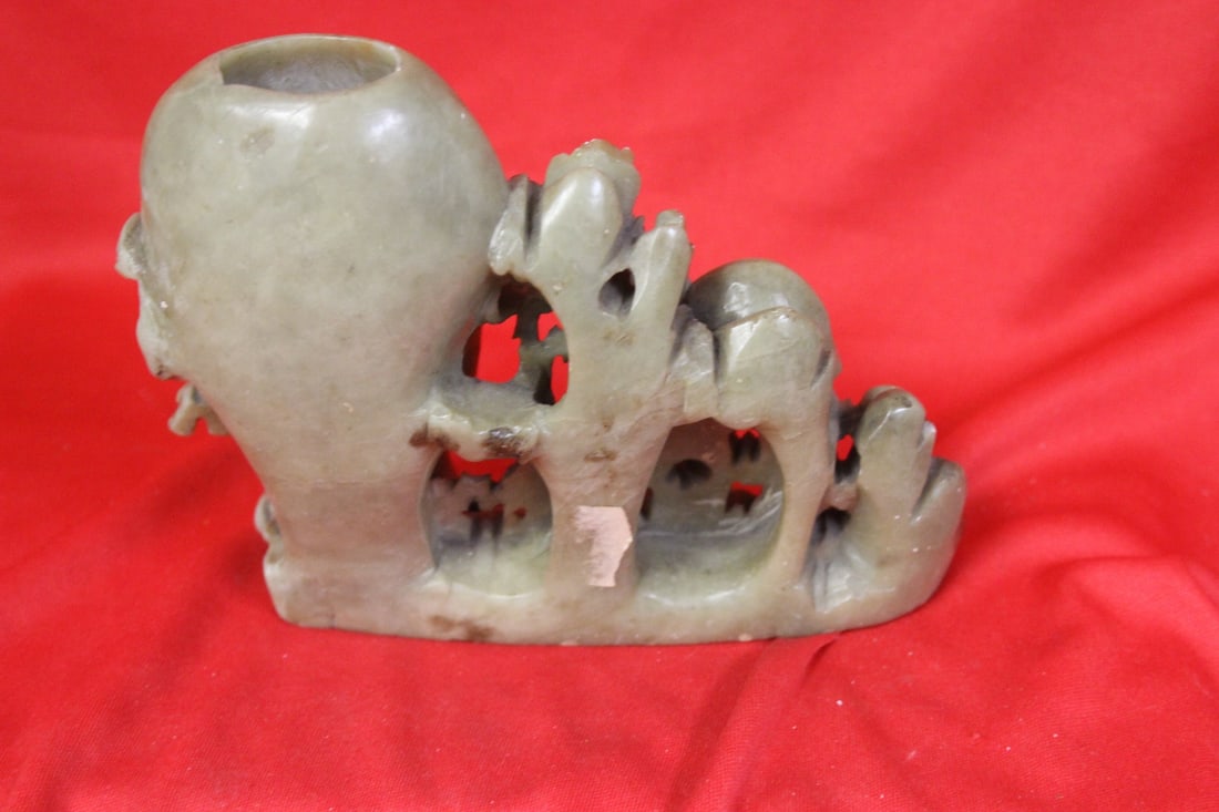 A Soapstone Vase - 3