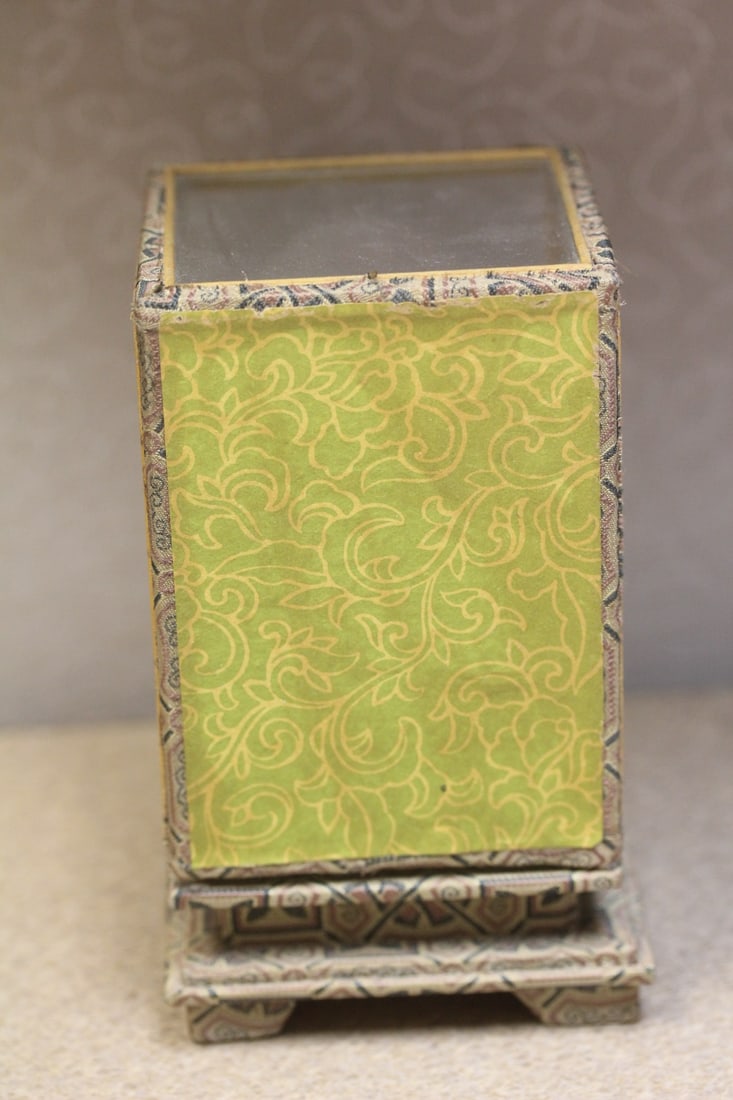 Oriental Egg Inside a Shadow Box - 3